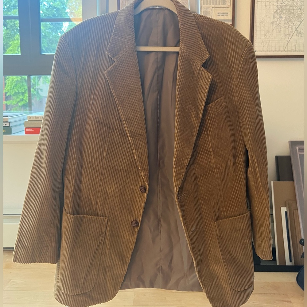 Brown Corduroy Blazer